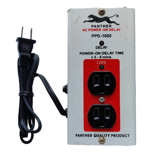 Panther Power On Delay Device PPD-1000 3-5 Mins Delay 1000VA 220V Electx Electrical Supply