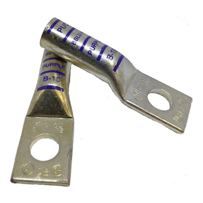 Penn Union Terminal Lugs BBLU-4/0S Long Barrel for AWG 4/0 or 100mm Wire 14mm Stud Crimp or Compression Type Electx Electrical Supply