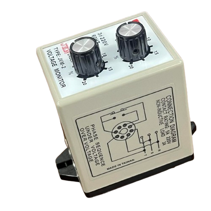 Phase Sequence Under JKN Voltage Over Voltage Protection Relay 220V Voltage Monitor Relay 8 Pins