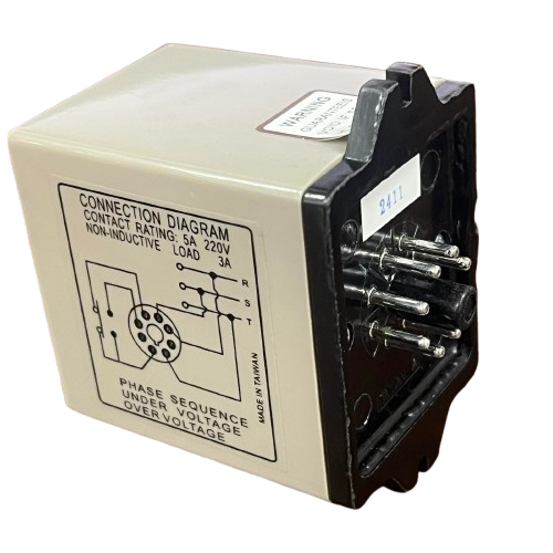 Phase Sequence Under JKN Voltage Over Voltage Protection Relay 220V Voltage Monitor Relay 8 Pins