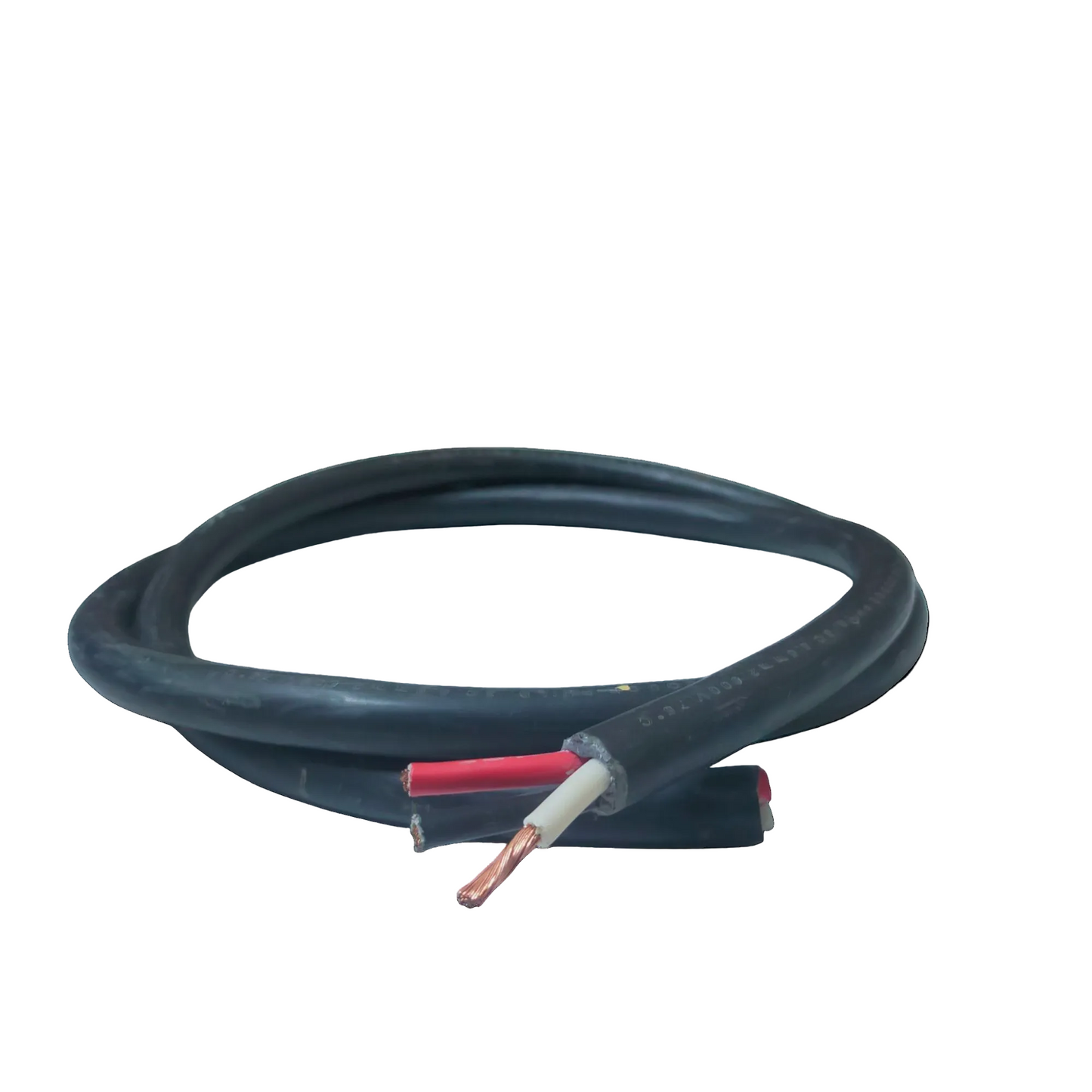 Phelps Dodge 3 core 5.5mm royal cord wire with black insulation and exposed copper conductors