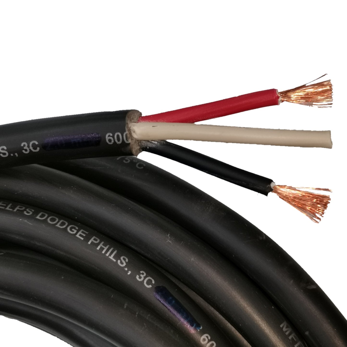 Phelps Dodge 18/3 Royal Cord 0.75mm 3 Core (Per Meter) Power Cable Perma Cord  Electx Electrical Supply