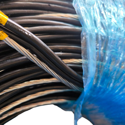 Philflex Service Drop Wire Triplex AWG 6/7 14mm 2 Insulated and 1 Bare 1 Meter