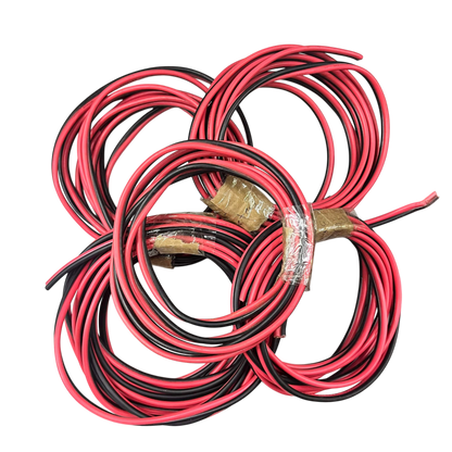Philflex Speaker Wire AWG 16/2 Red and Black Pre-Cut, 1.25mm R/B Speaker Wire Pre Cut