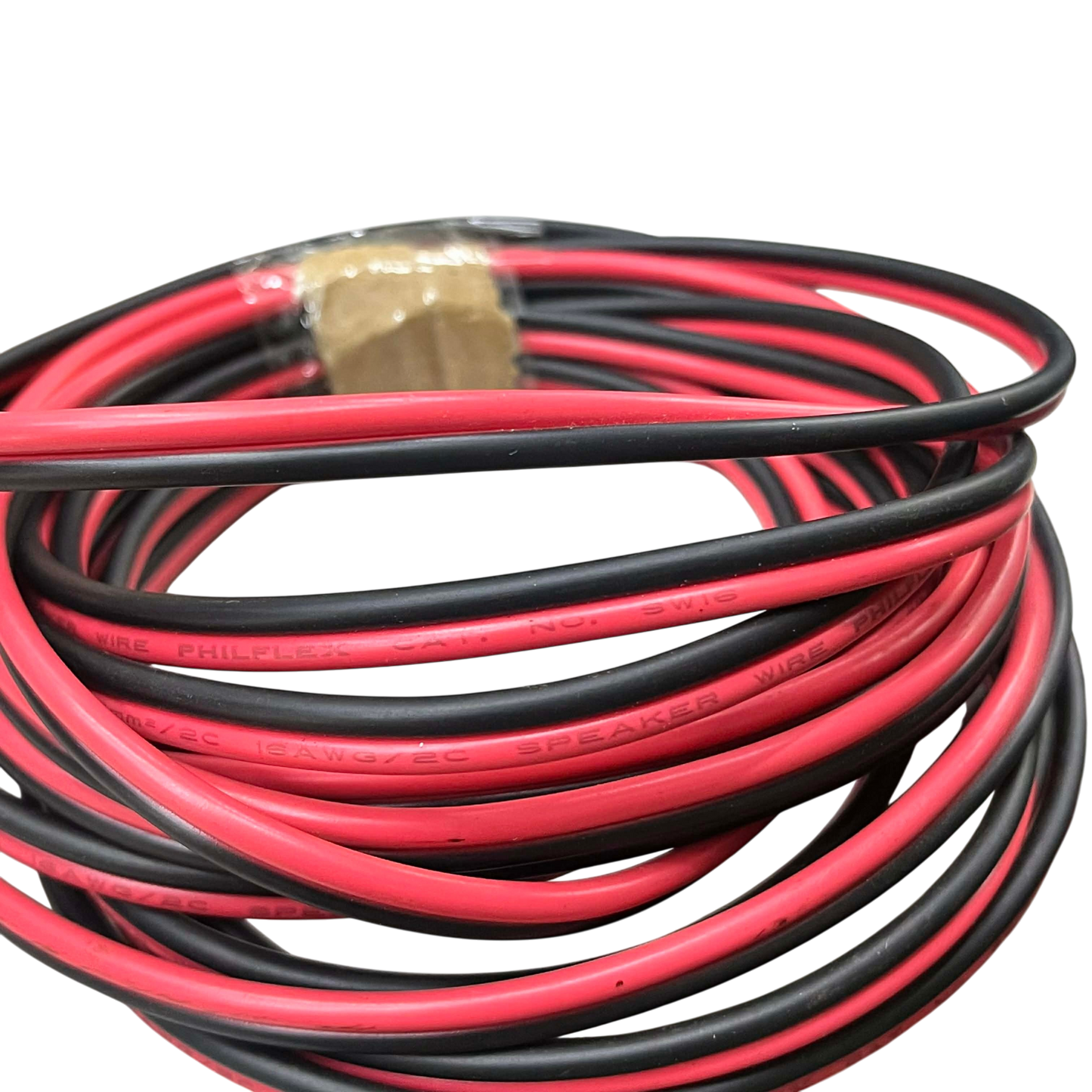 Philflex Speaker Wire AWG 16/2 Red and Black Pre-Cut, 1.25mm R/B Speaker Wire Pre Cut