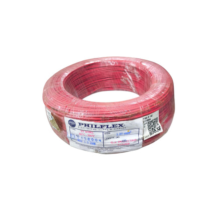 Philflex TF wire 16/7 1.25mm, Hook Up TF wire 1.25mm Red PXTF16/7R