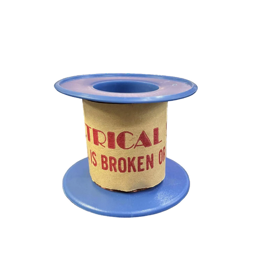 Spool of ribbon with text 'FATAL ERROR IS BROKEN ON' on a white background Philflex 100 Grams Magnet Wire AWG 16 Enameled Copper Wire 1.2mm 100 Heavy Formix Approx 8.42 Meters Per Roll Electx Electrical SUpply