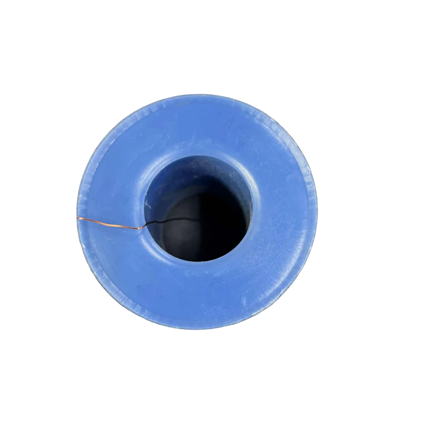 Philflex magnet wire AWG 24 500 Grams on a blue spool for electrical projects