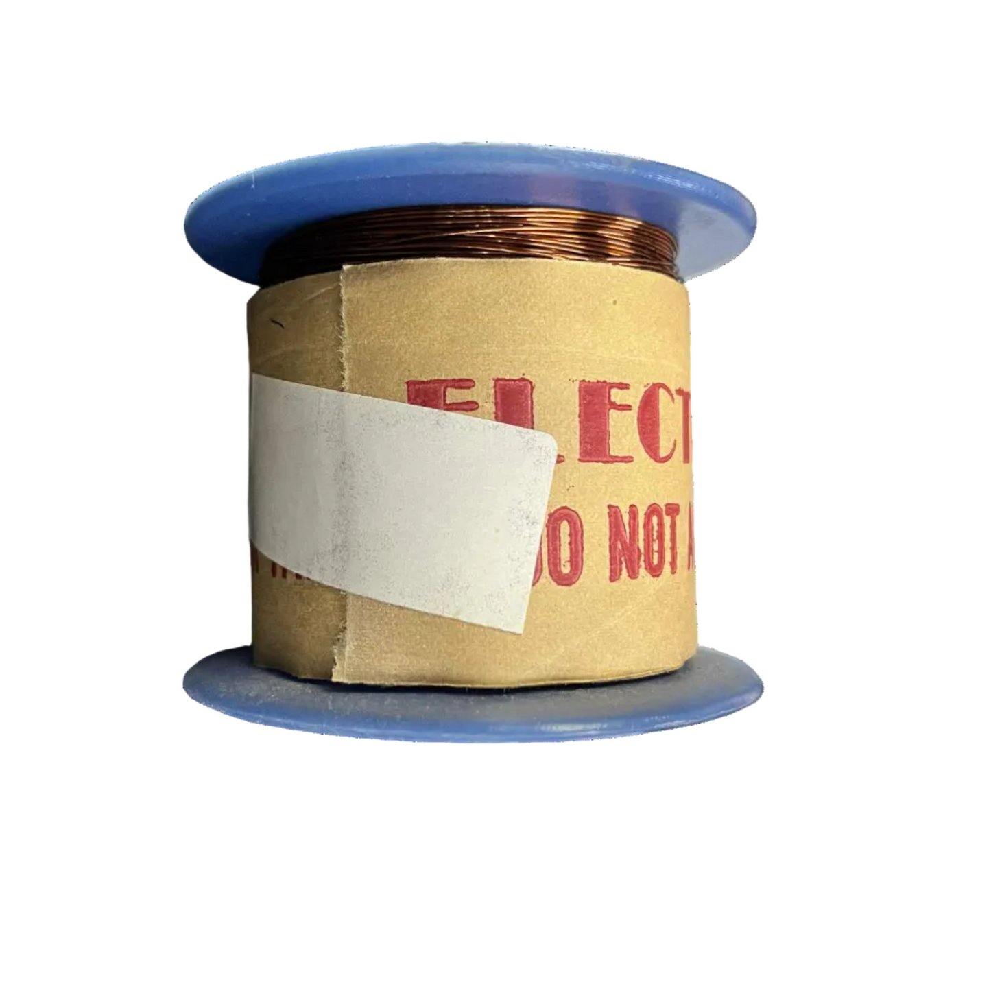Spool of wire with a label on a white background Philflex 500 Grams Magnet Wire AWG 26 Enameled Copper Wire 0.40mm Heavy Formix Approx 413.22 Meters Per Roll Electx Electrical Supply
