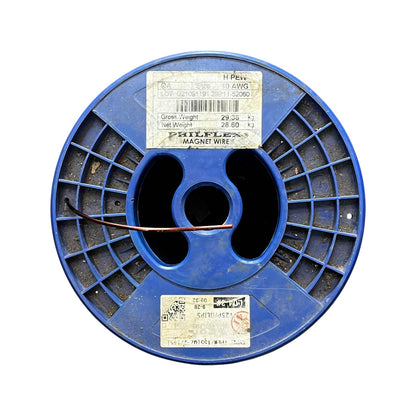 Philflex 800 Grams Magnet Wire Enameled Copper Wire 2.6mm Heavy Formix Approx 16.89 Meters Per Roll
