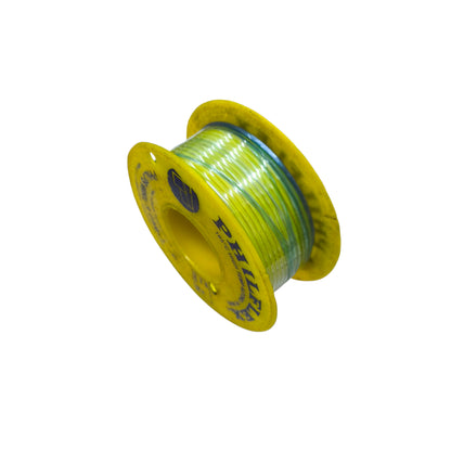 Philflex Auto Wire AWG 16 ( 1.25mm) Automotive Wire  Auto Wire Yellow 30 Meters 1 Roll Electx Electrical SUpply