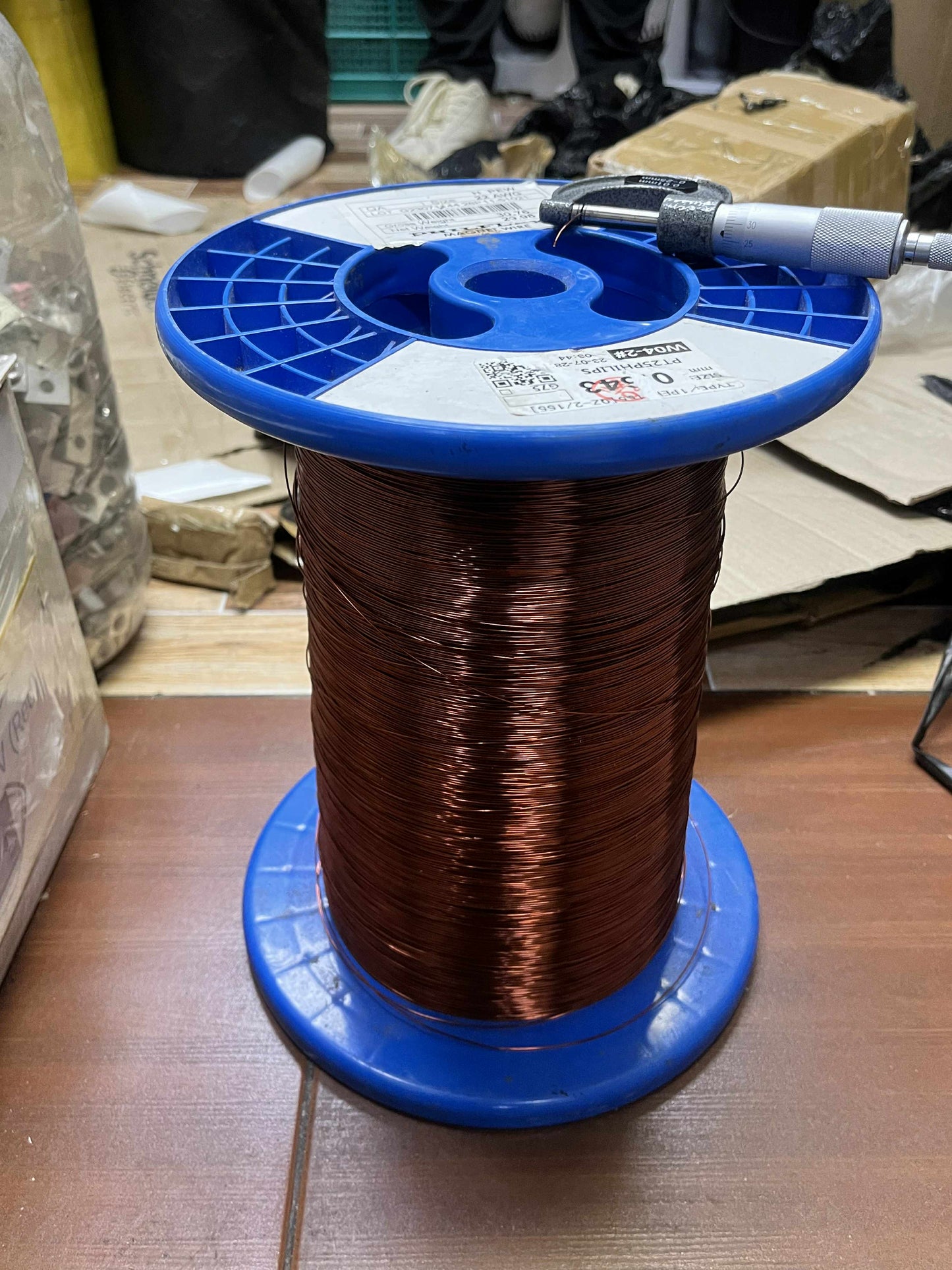 Philflex Magnet Wire AWG 22 0.65 mm Heavy Formix  400G