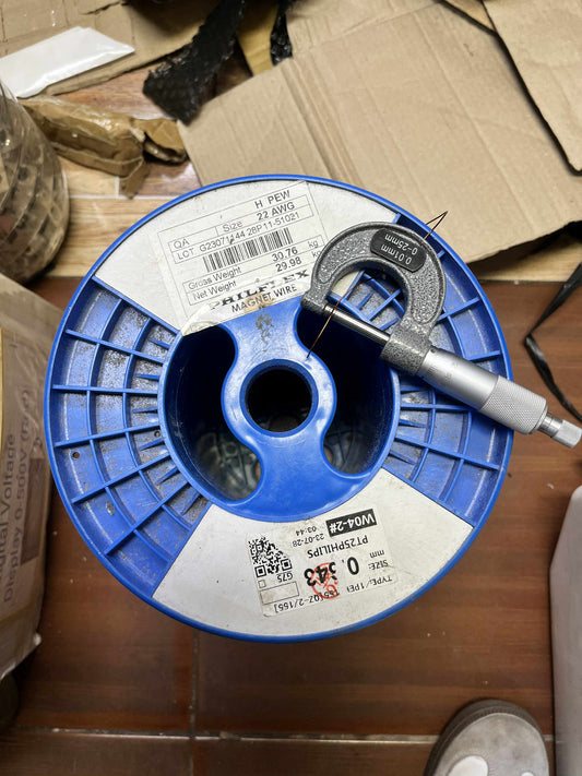 Philflex Magnet Wire AWG 22 0.65 mm Heavy Formix 600G