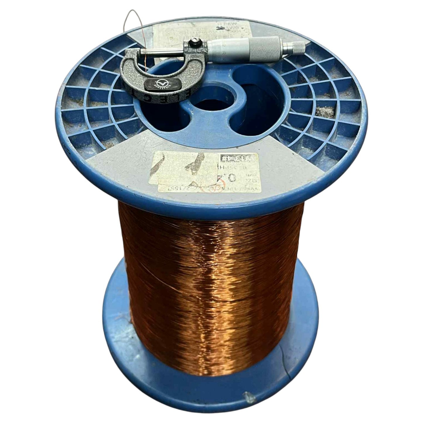 Philflex 800 Grams Magnet Wire AWG 26 Enameled Copper Wire 0.40mm Heavy Formix Approx 661.16 Meters Per Roll