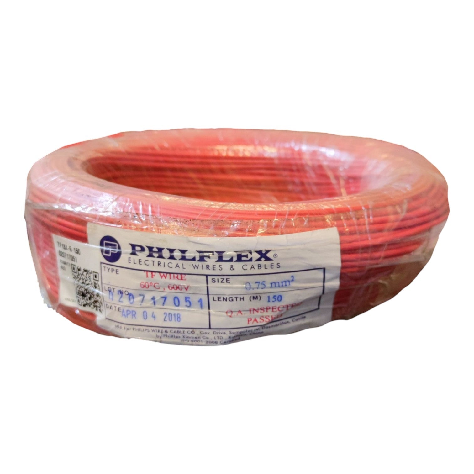 Philflex TF Wire AWG 18/7 0.75mm Hook Up Wire (Red) – Electx Electrical ...