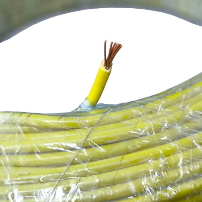 Philflex TF wire 16/7 1.25mm, Hook Up TF wire 1.25mm Yellow PXTF16/7Y