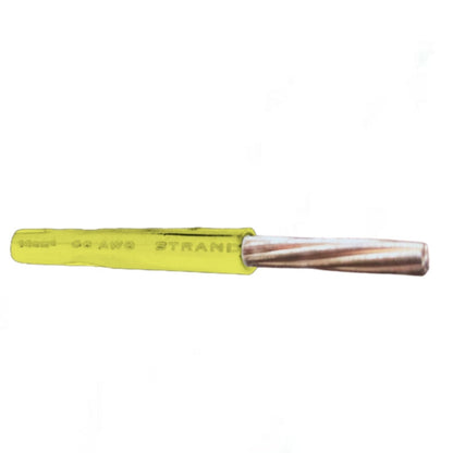 Philflex THHN Wire 14mm AWG 6 Stranded (Per Meter) Yellow Electx Electrical Supply
