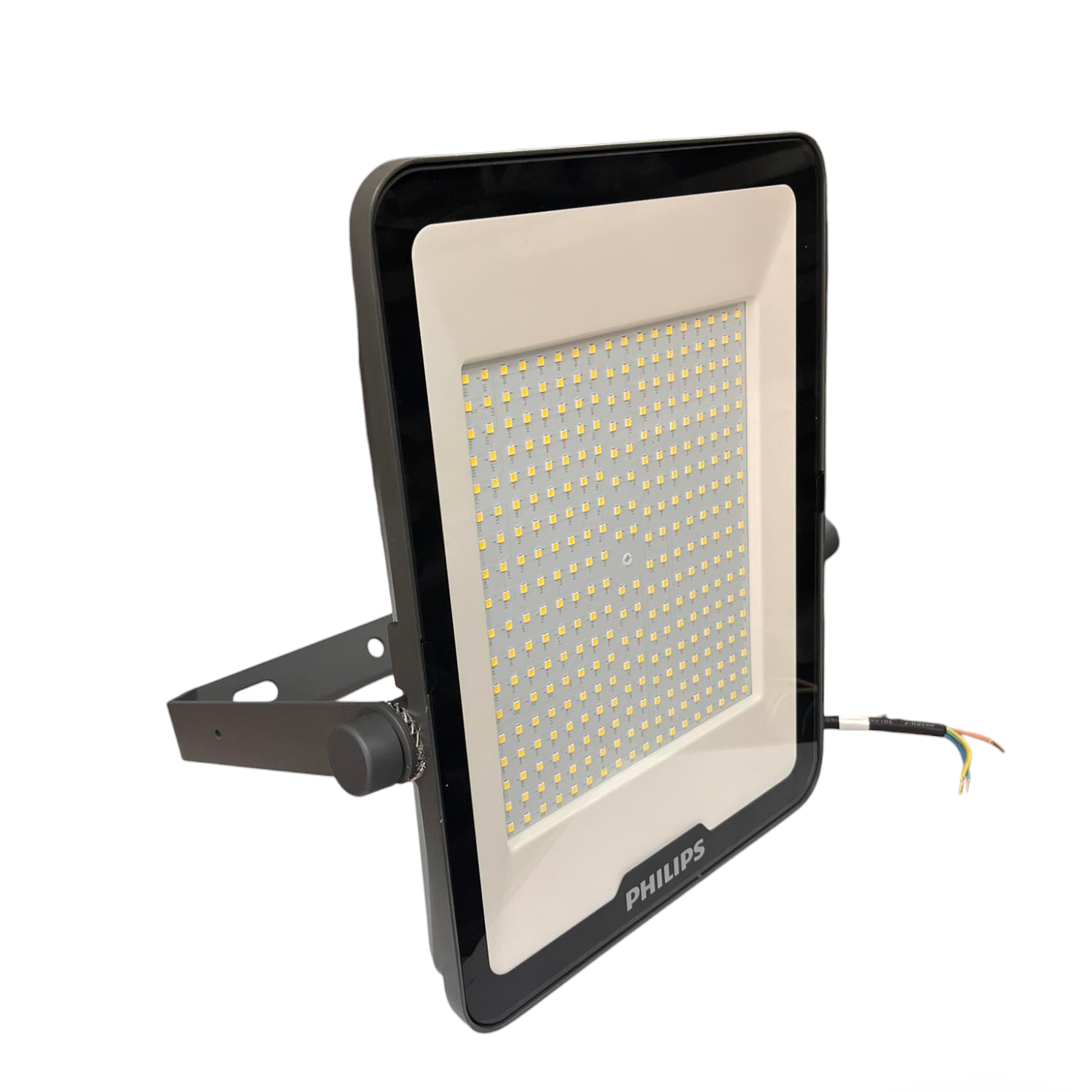 Philips LED flood light on a white background