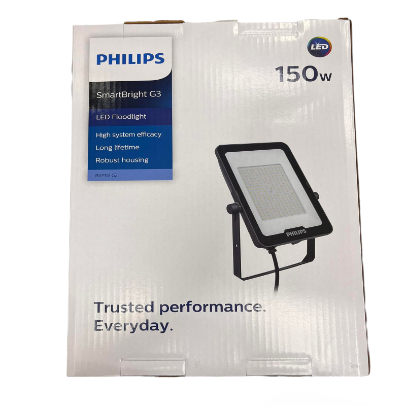 Philips 150W LED Flood Light 220V Available in 3000K 4000k and 6500K BVP151 LED180