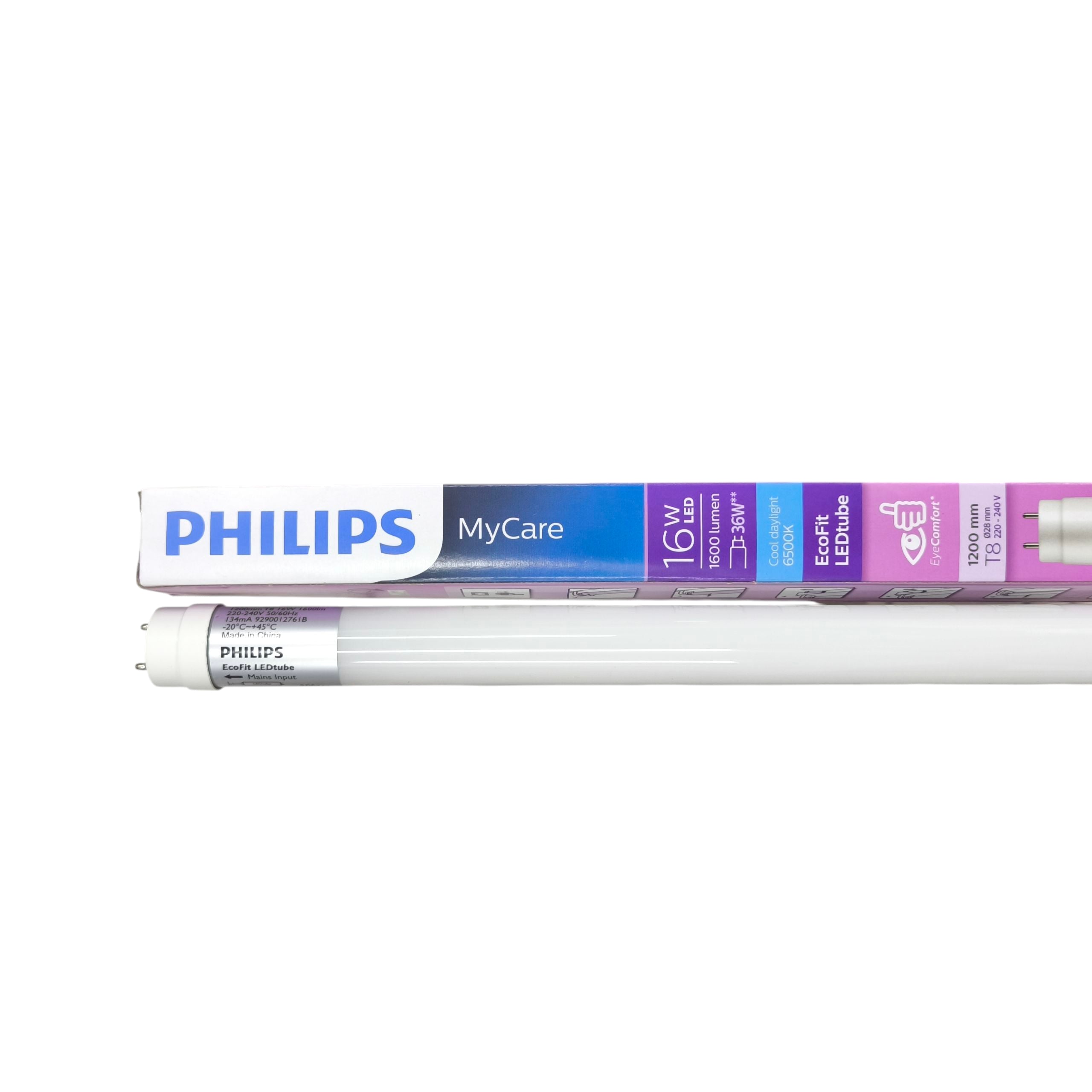 Philips 16W LED Fluorescent Tube Cool Daylight T-8 220V Eco Fit