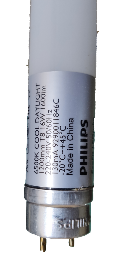 Philips 16W LED Fluorescent Tube Cool Daylight T-8 220V Eco Fit Single Ended 8