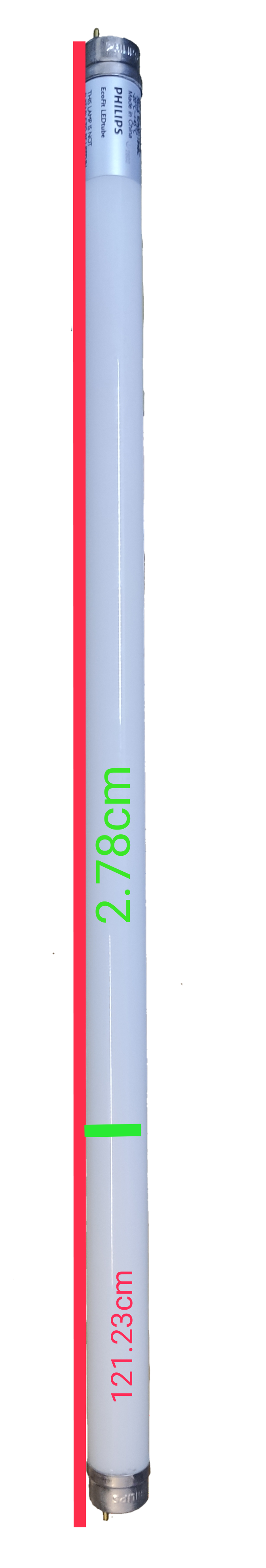 Philips 16W LED Fluorescent Tube Cool Daylight T-8 220V Eco Fit Single Ended