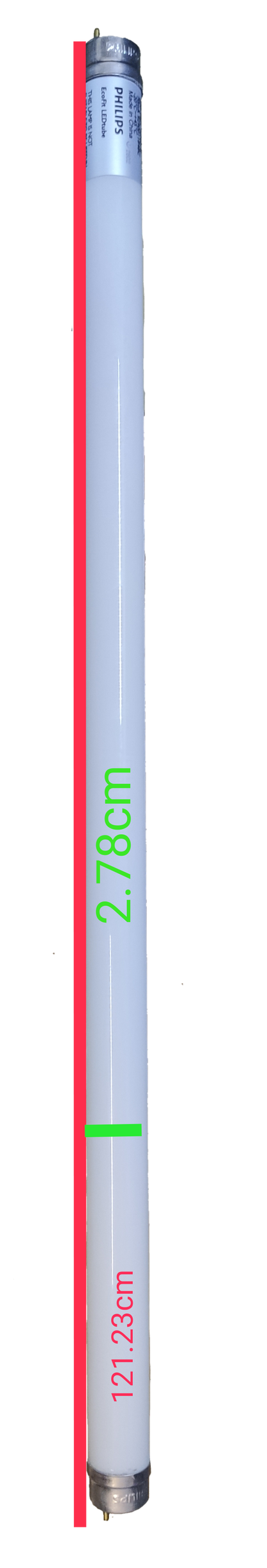 Philips 16W LED Fluorescent Tube Cool Daylight T-8 220V Eco Fit Single Ended