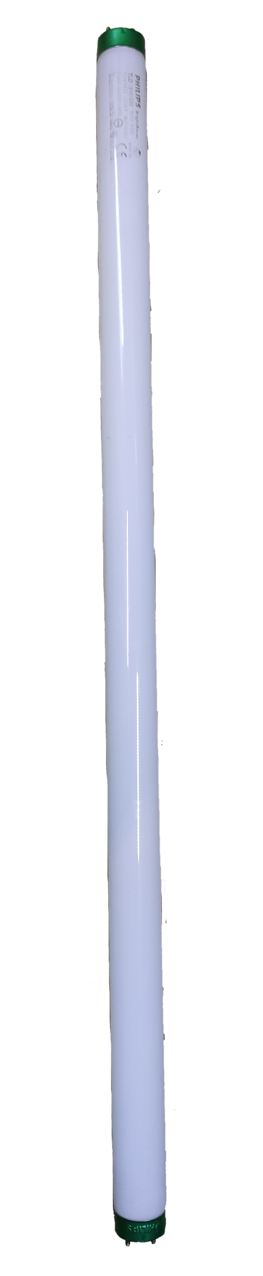 Philips 18W Fluorescent Tube T-8 Warm White long tube light with green end caps