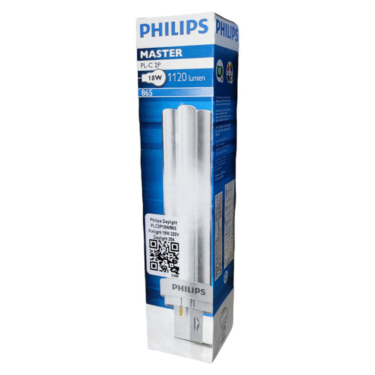 Philips 18W CFL Pinlight G24d-2 Socket Daylight 6500K