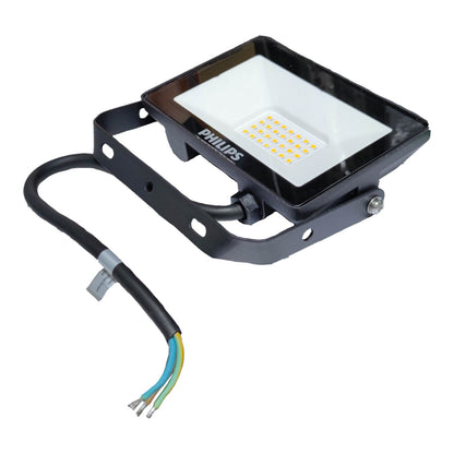 Philips LED flood light on a white background