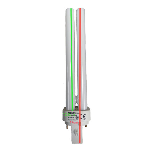 Philips 26W Pinlight Warm White 3000K G24d-3 Socket CFL Compact Fluorescent Lamp PLC2P26W/830 - photo 2