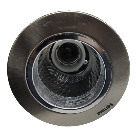 Philips kitchen sink drain with metallic finish on a white background