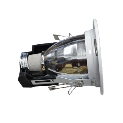 Philips Recessed Downlight E27 White Border with adjustable housing for sleek interior lighting