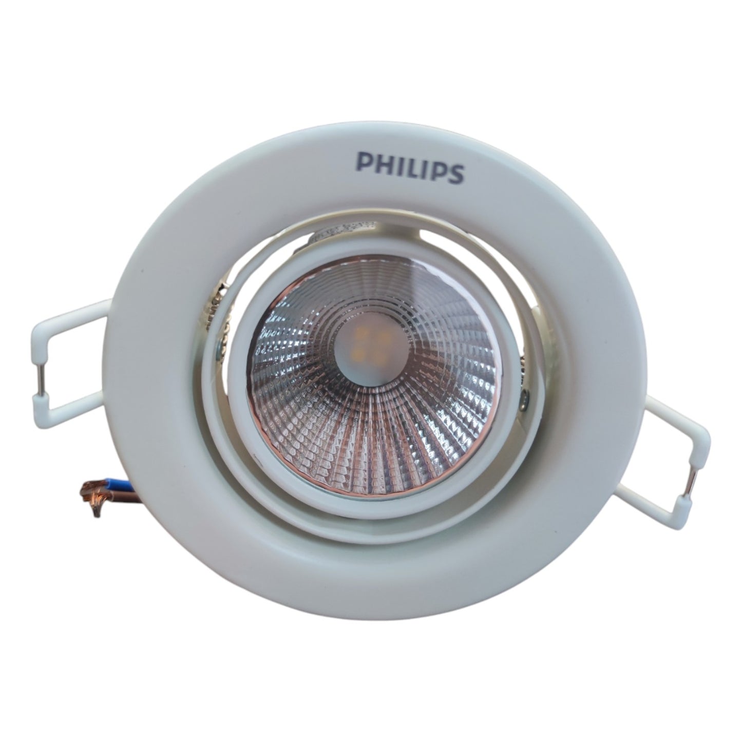 Philips LED downlight on a white background