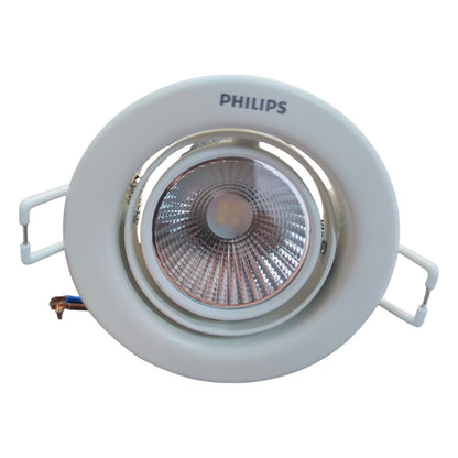 Philips LED downlight on a white background