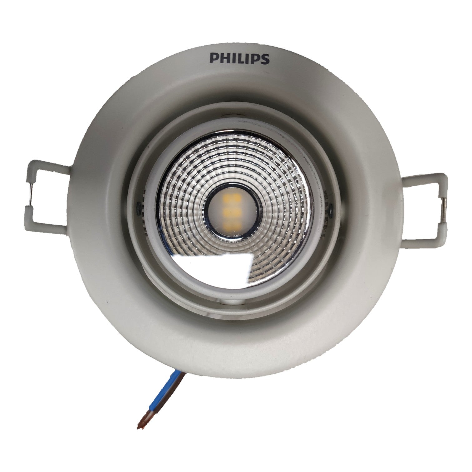 Philips downlight on a white background