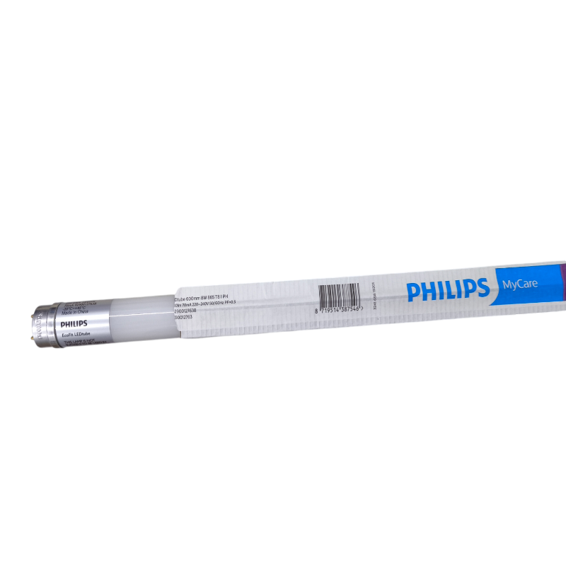 Philips 8W T8 LED tube 600mm energy-efficient LED bulb with durable design