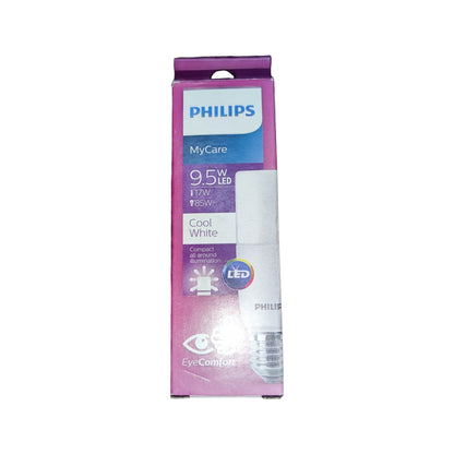Philips MyCare 9.5W LED Bulb with warm white LED bulb 3000K Eye Comfort packaging