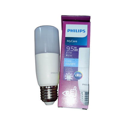 Philips MyCare E27 6500K LED bulb for eye comfort 220V with 9.5W power and cool daylight color temperature