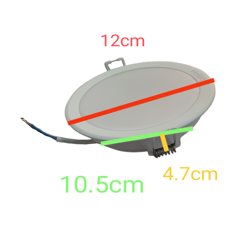 Measurement chart of a cylindrical object with dimensions labeled on a white background