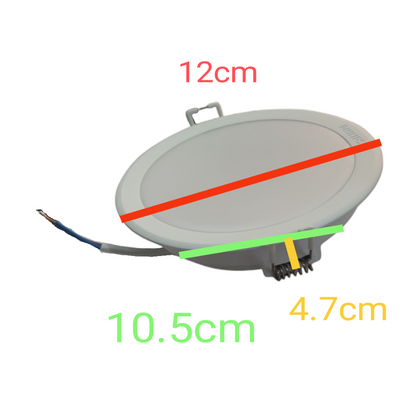 Measurement chart of a cylindrical object with dimensions labeled on a white background