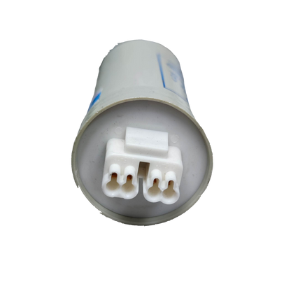 Philips 18UF lamp capacitor with a dual connector for reliable electrical performance