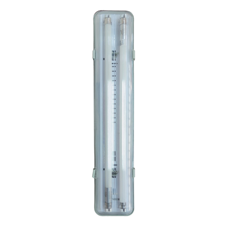 Philips Opple 2x8W LED ECOFIT daylight lighting installation with durable casing