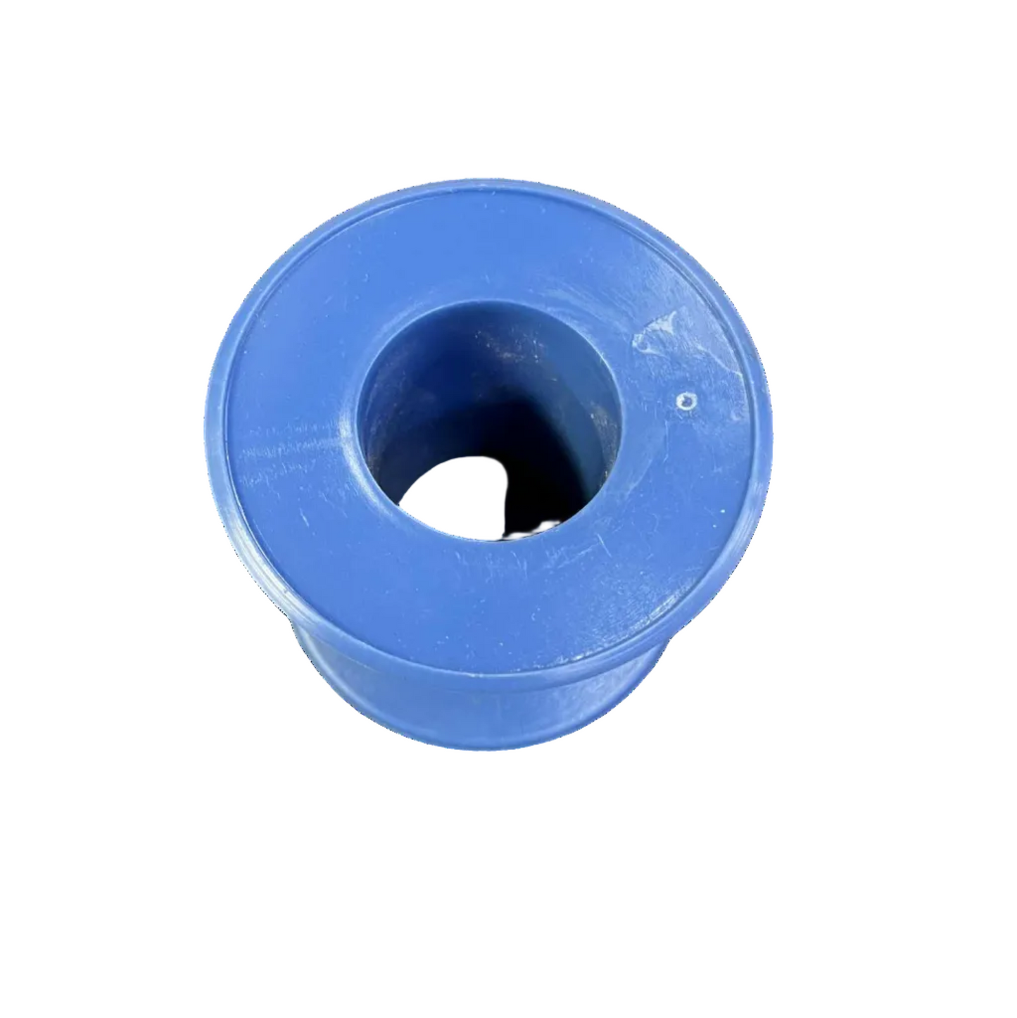 Blue rubber bushing on a white background Phillflex 100 Grams Magnet Wire AWG 26 Enameled Copper Wire 0.40mm Heavy Formix Approx 82.65 Meters Per Roll Electx Electrical Supply
