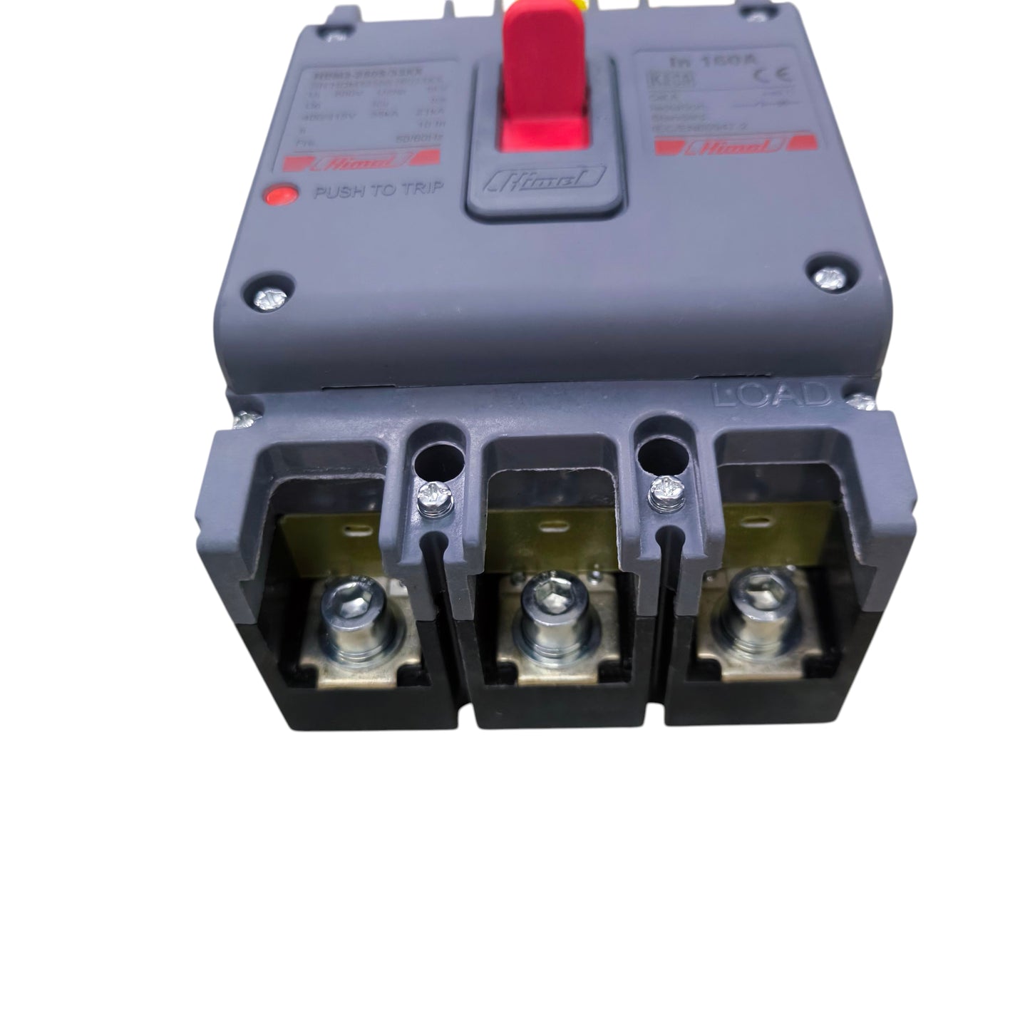 Himel 160A 3 Pole Molded Case Circuit Breaker, 160A Industrial Circuit Breaker 3 Pole 35Kaic HDM3250S16033XX