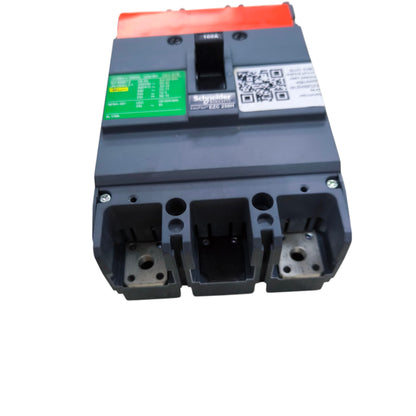 Schneider 160A 2 Pole MCCB Industrial Circuit Breaker Single Phase 36KAIC 250V EZC250H2160