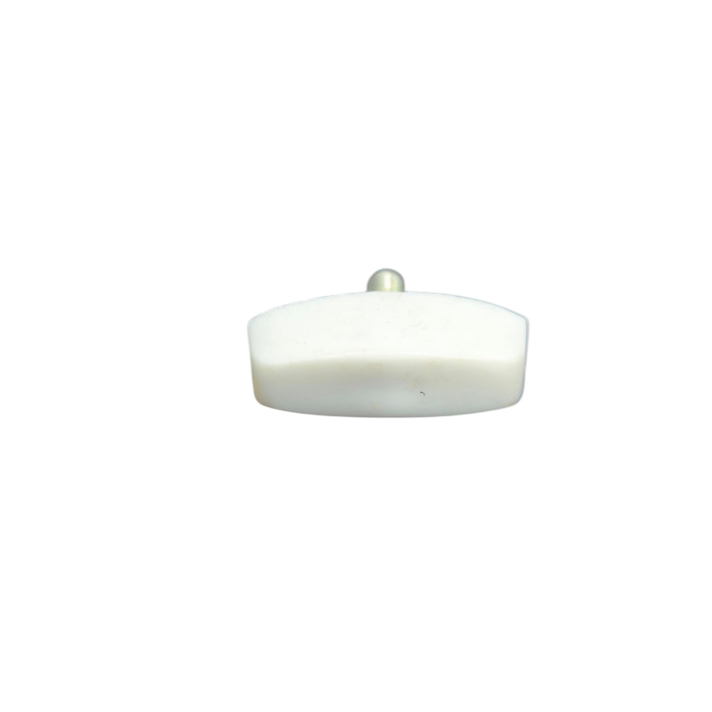 Screw Knob Lock 3cm x 5mm with Plastic White Handle