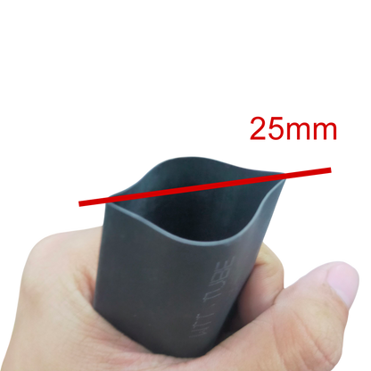 Heat Shrinkable Tube Black (25mm)