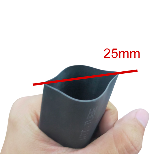 Heat Shrinkable Tube Black (25mm)