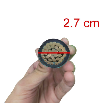 Phelps Dodge 325mm THHN Wire THWN Stranded 650MCM (Per Meter) Black
